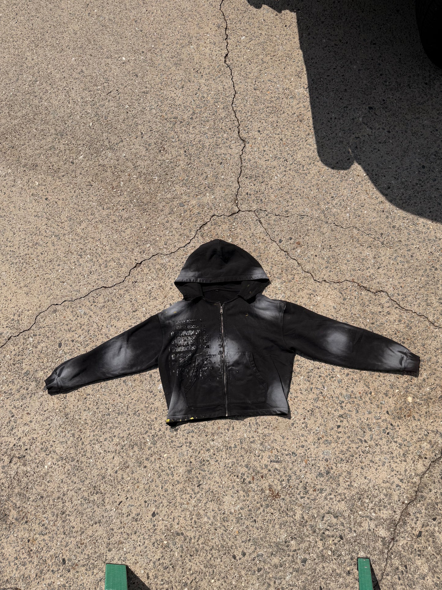 I Think About It All The Time Painters Zip Up