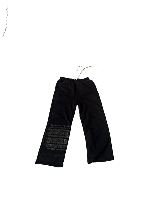 Black I think Sweatpants