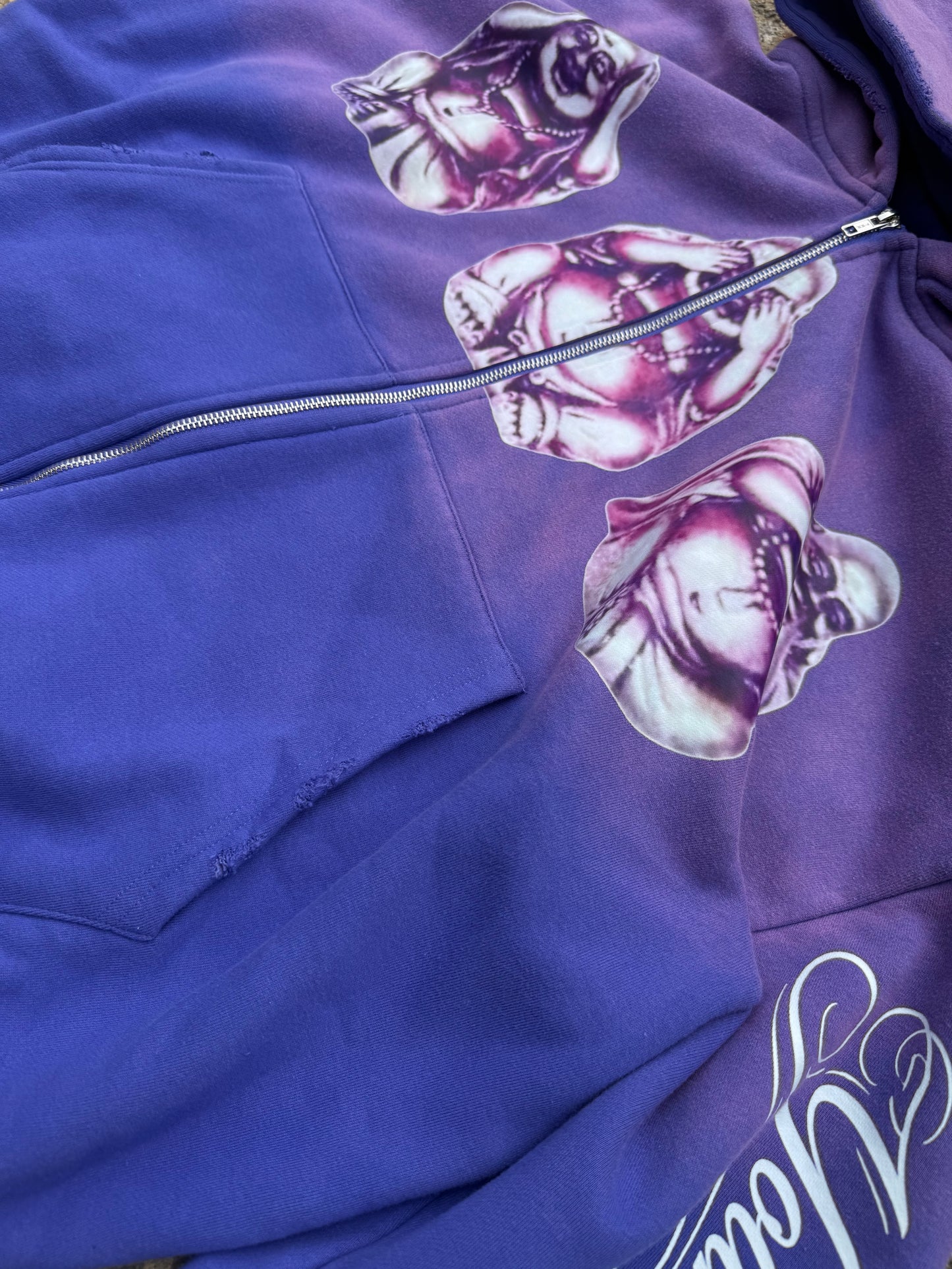 “no evil” YPS zip up