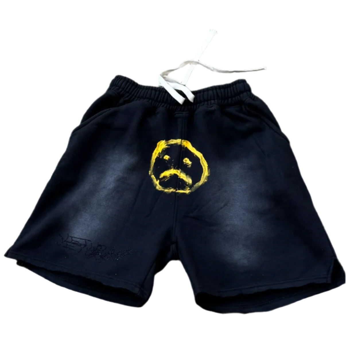 VETURANT sad face shorts
